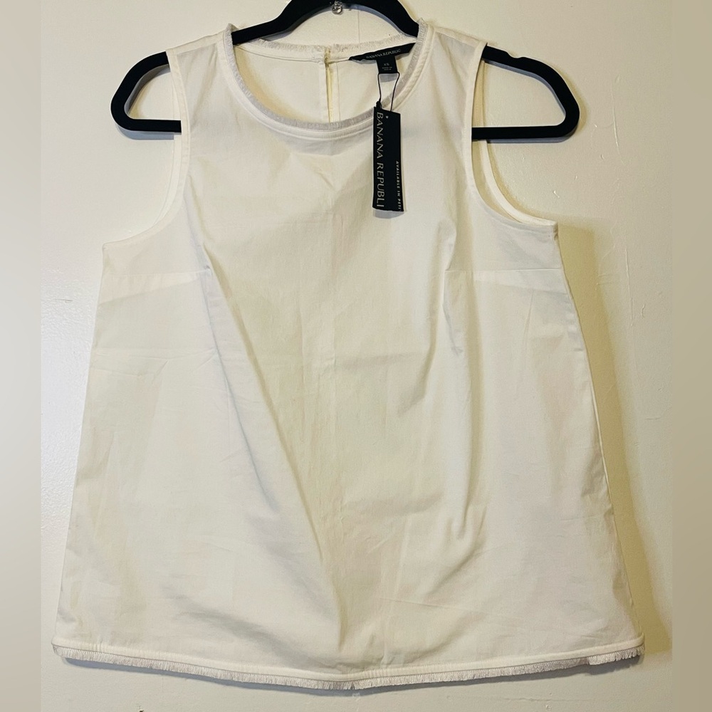 Banana Republic Cream Tank Top